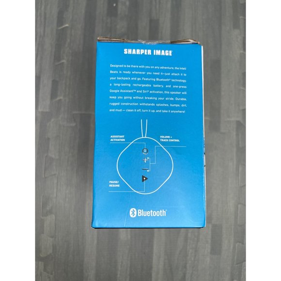 Sharper Image Inteli Beats Mini Bluetooth Speaker Portable Water-Resistant - Picture 4 of 5